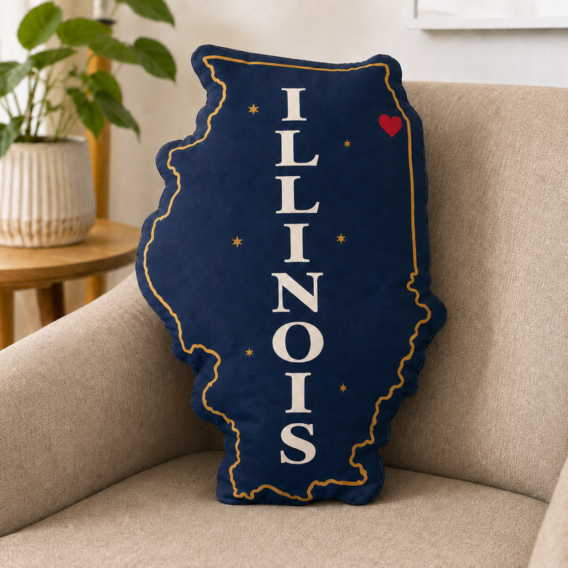 Custom State Pillow